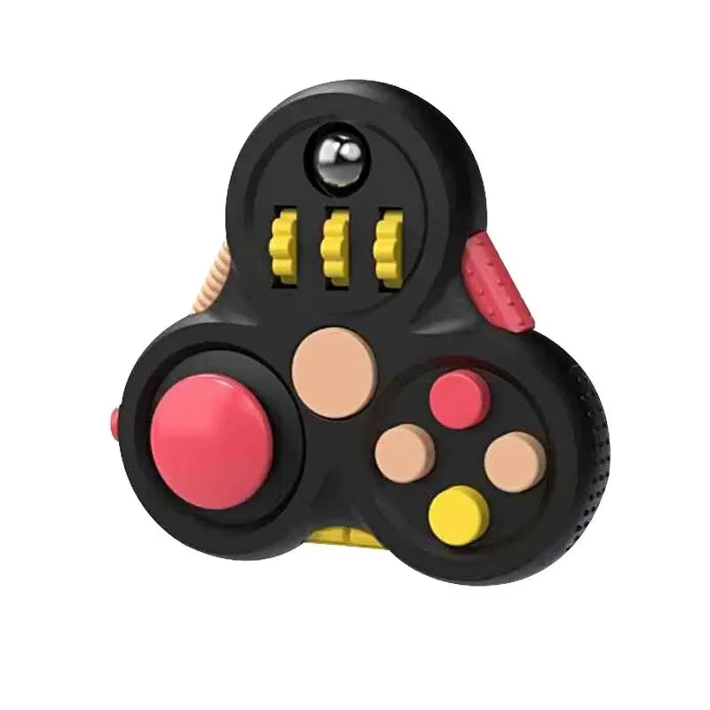 Rainbow EDC Fidget Spinner - Colorful Anti-Anxiety Toy for Stress Relief and Enhanced Focus