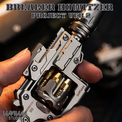 WANWU Breaker EDC Fidget Toy - Integrated Metal Howitzer Stress Relief Tool