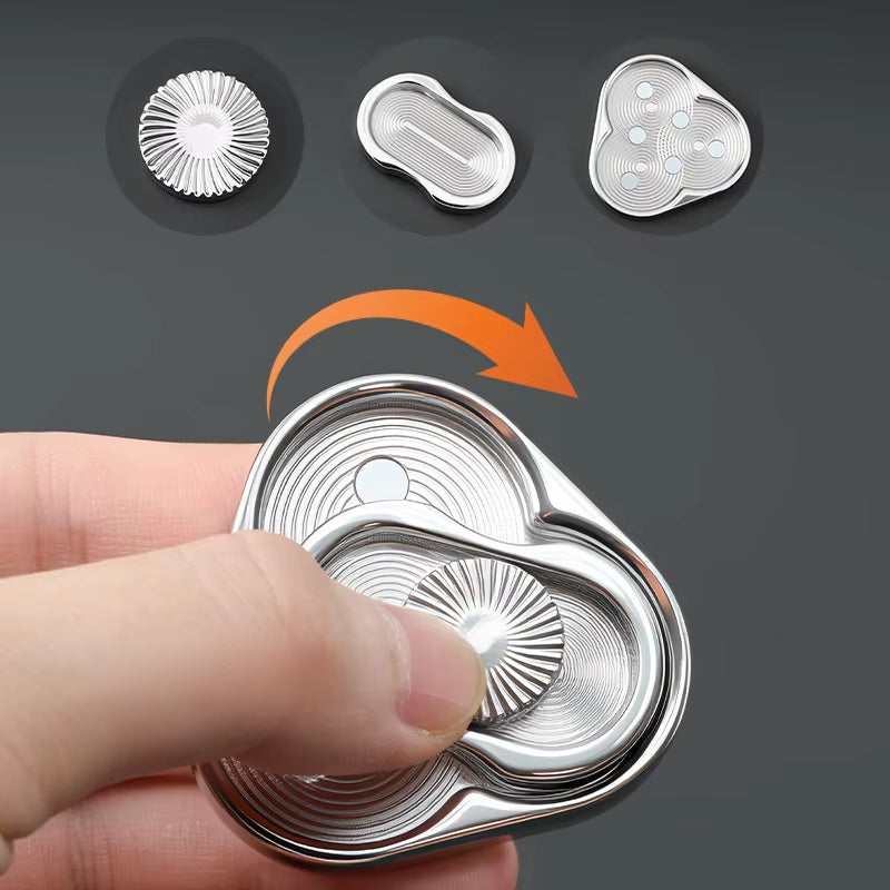 Experience Ultimate Stress Relief with the Triangle Spinner Flip Coin - Your Go-To EDC Fidget Toy for Fun and Relaxation