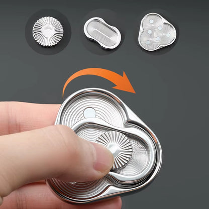 Experience Ultimate Stress Relief with the Triangle Spinner Flip Coin - Your Go-To EDC Fidget Toy for Fun and Relaxation