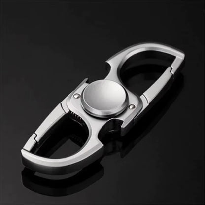 Transform Your Day with the Keychain Bottle Opener Fidget Spinner - The Ultimate Stress Relief Companion!