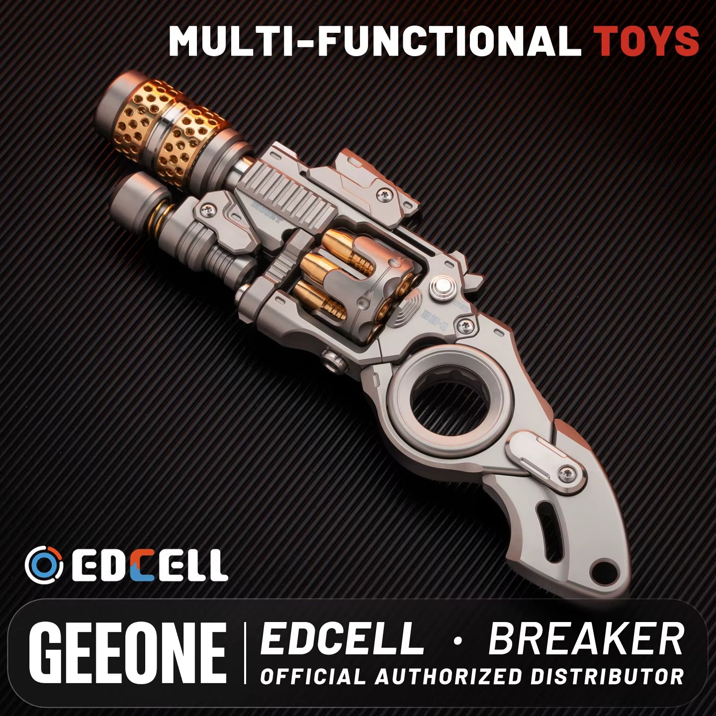 WANWU Breaker EDC Fidget Toy - Integrated Metal Howitzer Stress Relief Tool