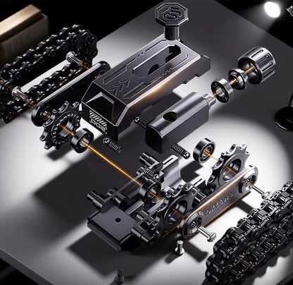 Unleash Your Focus with the Metal Rotating Tank Fidget Toy - A Tactical Stress Relief Spinner and Unique Gift for Military Enthusiasts