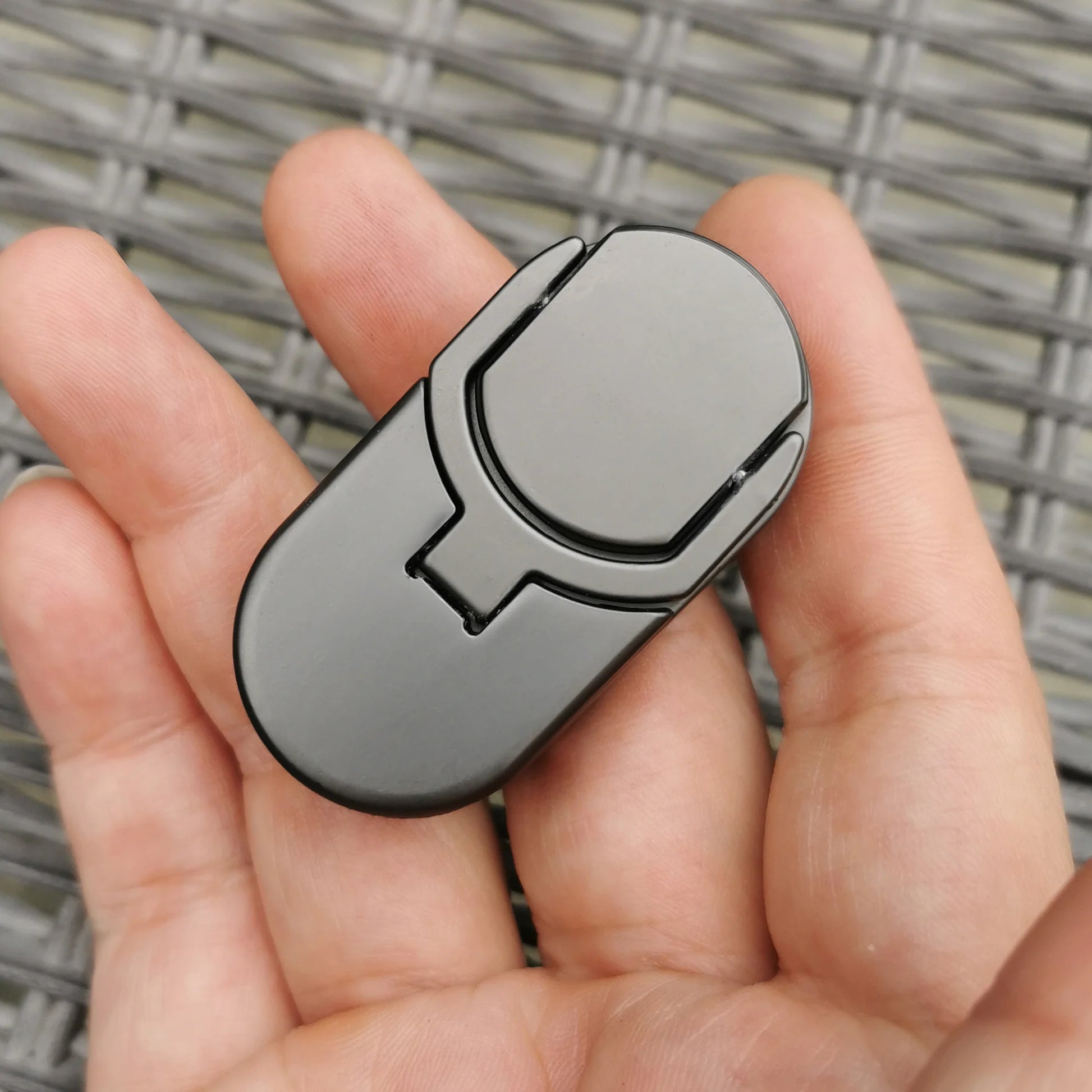 Elevate Your Focus with the Target Push Slider Metal Fidget Toy - Ultimate Stress Relief Tool for Adults