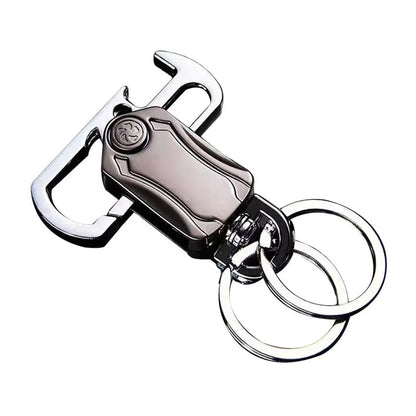 Ultimate Heavy-Duty Key Organizer: Multi-Tool with Carabiner, Bottle Opener, and Fidget Spinner