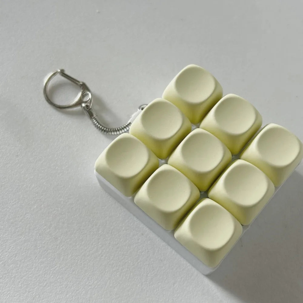Experience Instant Calm with Our DIY Stress Relief Keyboard Fidget Keychain – Perfect for Adults!