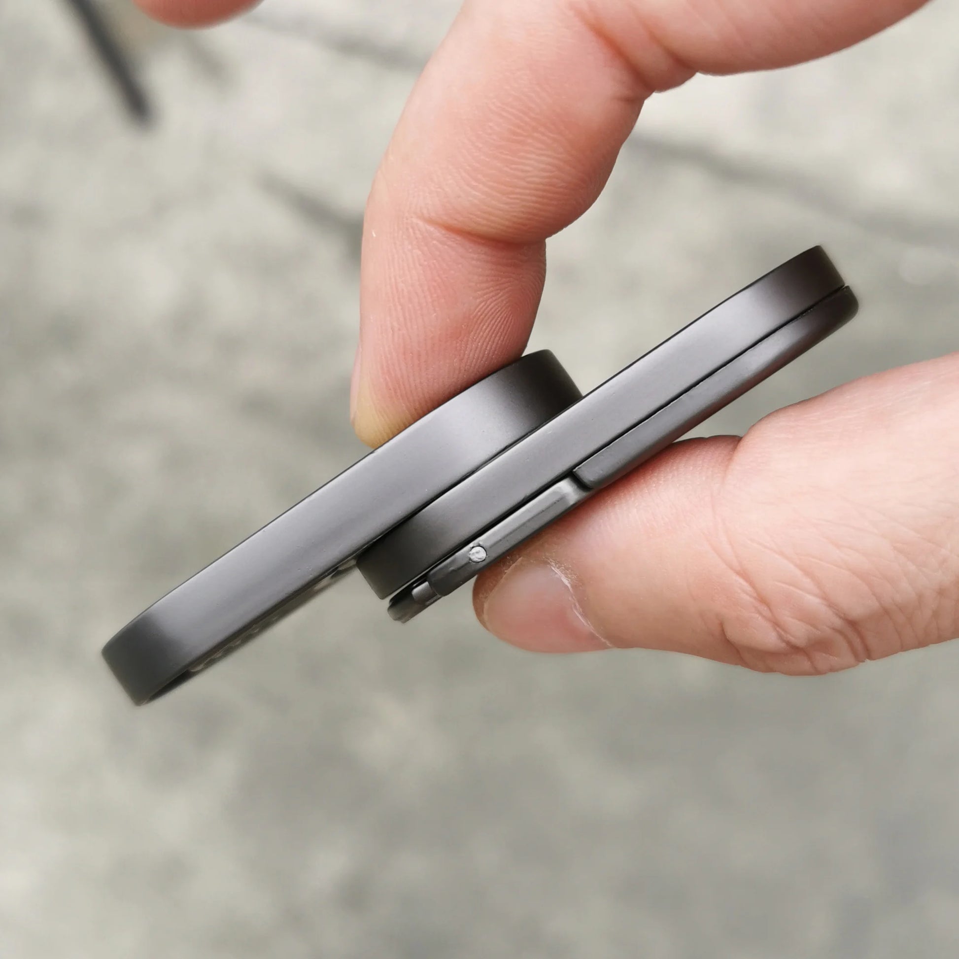 Elevate Your Focus with the Target Push Slider Metal Fidget Toy - Ultimate Stress Relief Tool for Adults