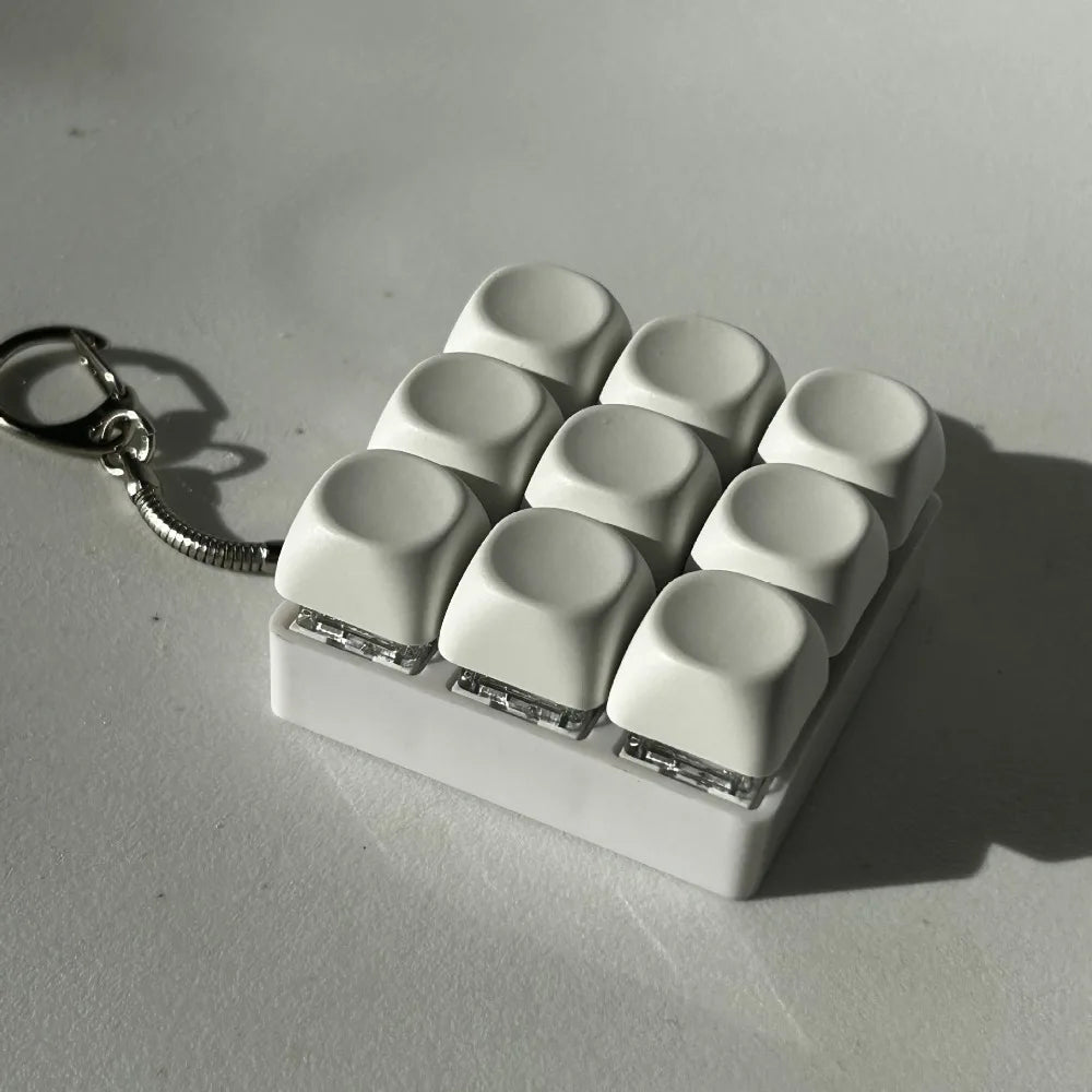 Experience Instant Calm with Our DIY Stress Relief Keyboard Fidget Keychain – Perfect for Adults!