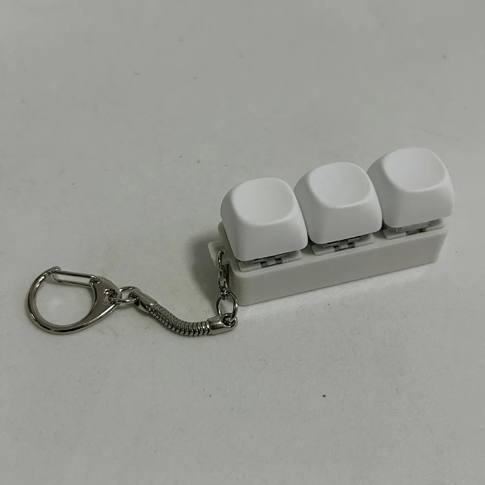 Experience Instant Calm with Our DIY Stress Relief Keyboard Fidget Keychain – Perfect for Adults!