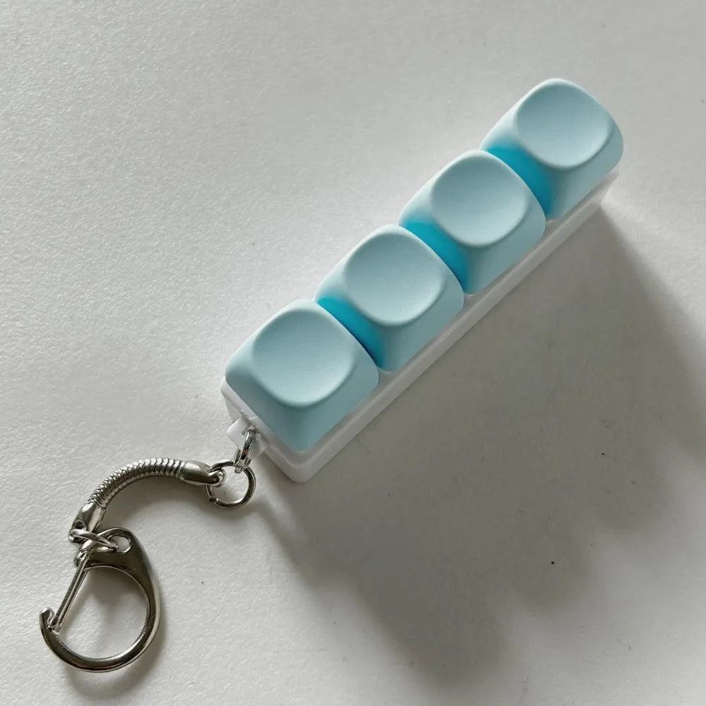 Experience Instant Calm with Our DIY Stress Relief Keyboard Fidget Keychain – Perfect for Adults!