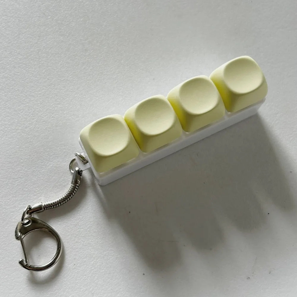 Experience Instant Calm with Our DIY Stress Relief Keyboard Fidget Keychain – Perfect for Adults!