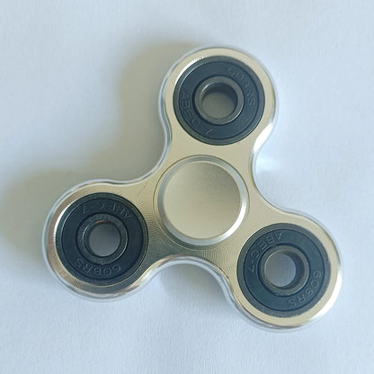 Experience Ultimate Relaxation with the Aluminum Alloy Fidget Spinner - Perfect Stress Relief Toy for All Ages!