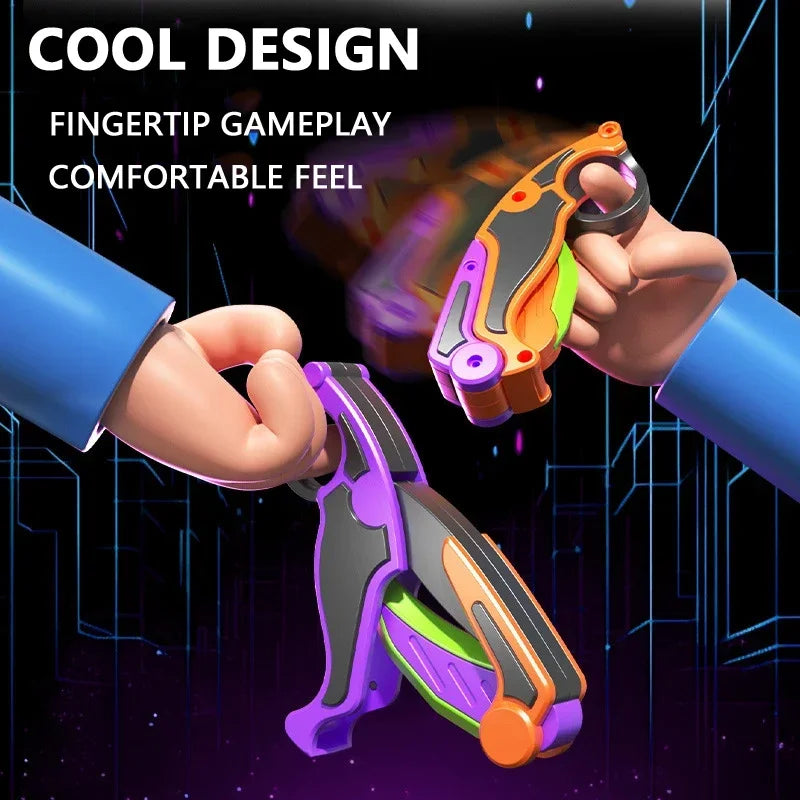 Portable Anti-Stress 3D Printed Carrot Toy for Teens - Stress Relief and Anxiety Management Tool