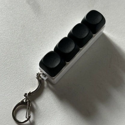 Experience Instant Calm with Our DIY Stress Relief Keyboard Fidget Keychain – Perfect for Adults!
