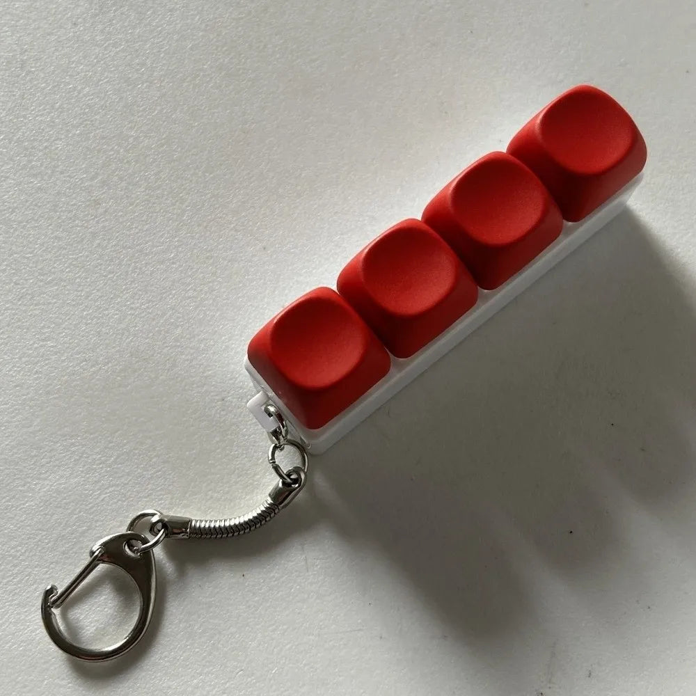 Experience Instant Calm with Our DIY Stress Relief Keyboard Fidget Keychain – Perfect for Adults!