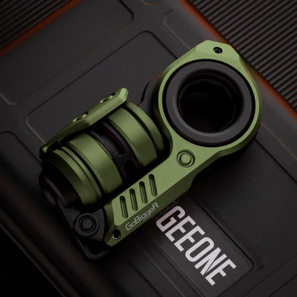 Compact metal EDC fidget spinner designed for controlled finger flipping and continuous tactile interaction, supporting focus, stress relief, and sensory stimulation through precise mechanical movement.