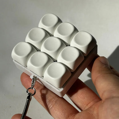 Experience Instant Calm with Our DIY Stress Relief Keyboard Fidget Keychain – Perfect for Adults!