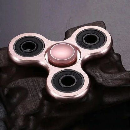 Experience Ultimate Relaxation with the Aluminum Alloy Fidget Spinner - Perfect Stress Relief Toy for All Ages!