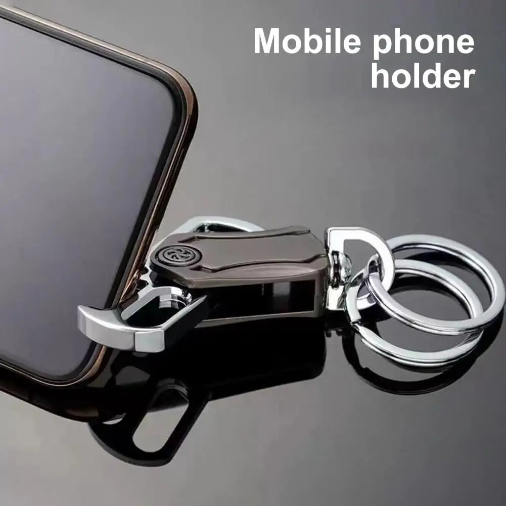 Ultimate Heavy-Duty Key Organizer: Multi-Tool with Carabiner, Bottle Opener, and Fidget Spinner