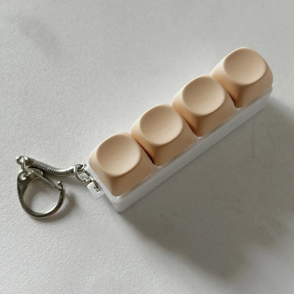 Experience Instant Calm with Our DIY Stress Relief Keyboard Fidget Keychain – Perfect for Adults!