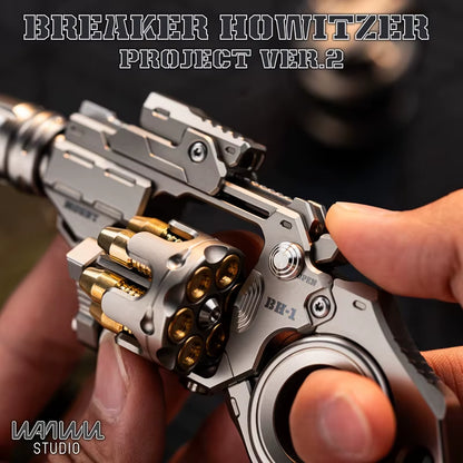 WANWU Breaker EDC Fidget Toy - Integrated Metal Howitzer Stress Relief Tool