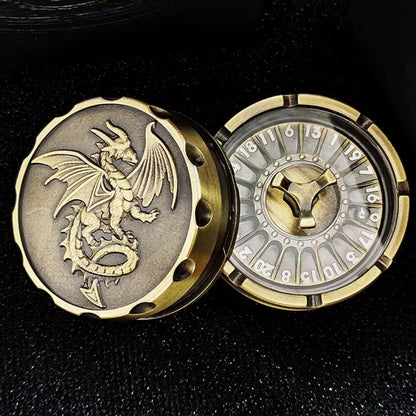 Discover the Excitement of the Metal Roulette Dice Fidget Spinner - Your Ultimate EDC Stress Relief Toy!