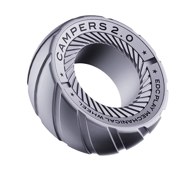 Elevate Your Focus with the SPYSTAR Magnetic Stress Relief Spinner Ring - The Ultimate Anti-Anxiety Fidget Toy for Adults, Perfect Gift for Men and Women