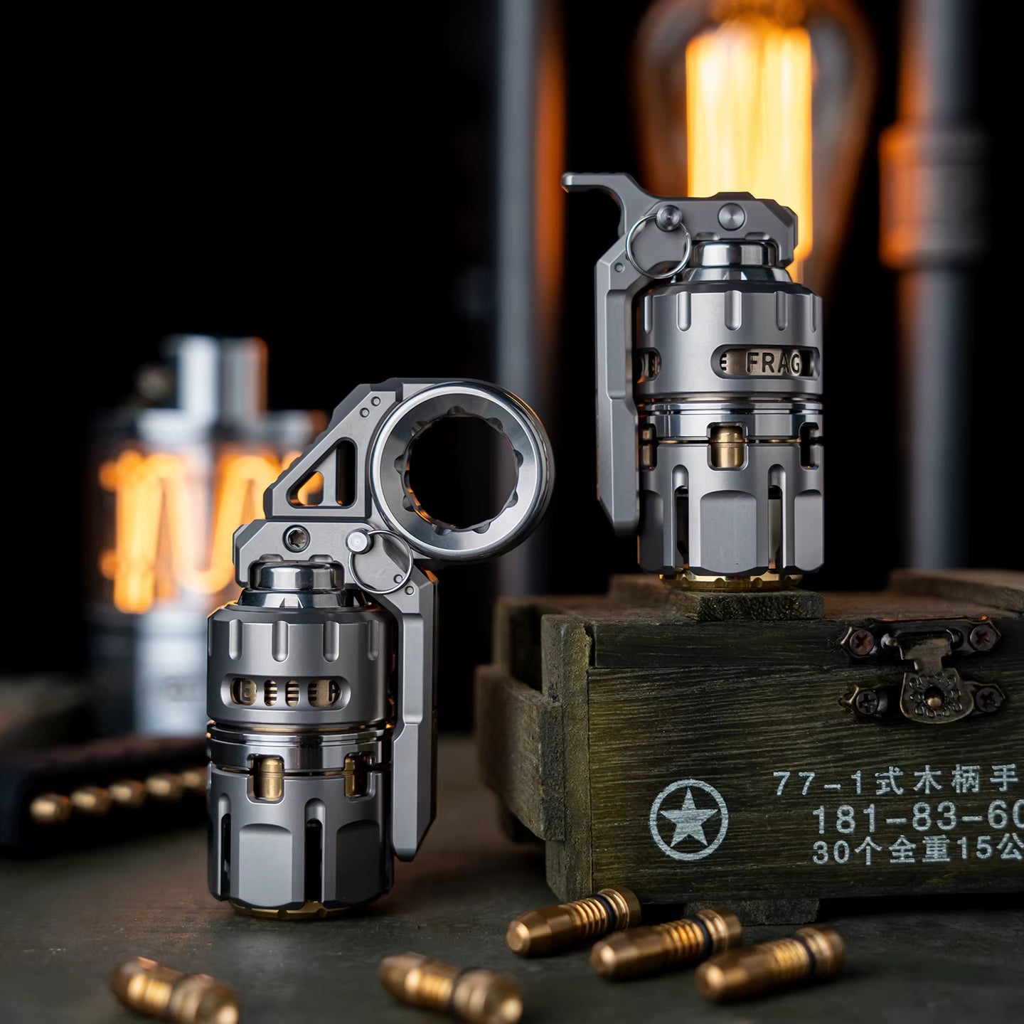 WANWU Breaker EDC Fidget Toy - Integrated Metal Howitzer Stress Relief Tool