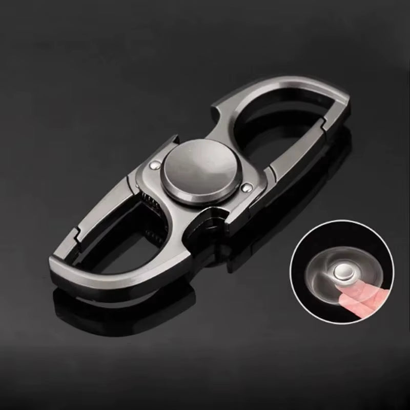 Transform Your Day with the Keychain Bottle Opener Fidget Spinner - The Ultimate Stress Relief Companion!