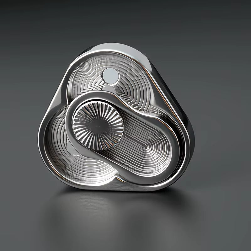 Experience Ultimate Stress Relief with the Triangle Spinner Flip Coin - Your Go-To EDC Fidget Toy for Fun and Relaxation