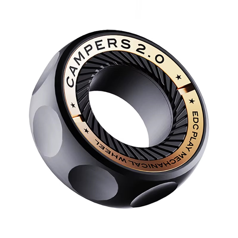 Elevate Your Focus with the SPYSTAR Magnetic Stress Relief Spinner Ring - The Ultimate Anti-Anxiety Fidget Toy for Adults, Perfect Gift for Men and Women