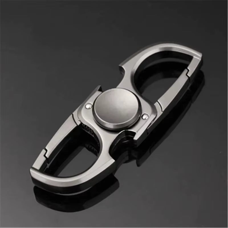 Transform Your Day with the Keychain Bottle Opener Fidget Spinner - The Ultimate Stress Relief Companion!