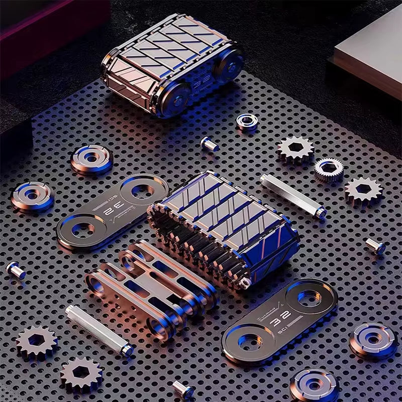 Premium Metal EDC Fidget Roller - The Ultimate Stress Relief Toy for Adults with Autism and ADHD