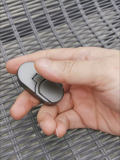 Elevate Your Focus with the Target Push Slider Metal Fidget Toy - Ultimate Stress Relief Tool for Adults compact multi-function pocket slider fidget toy, flipping, sliding, and pushing its elements its smooth motion and multiple tactile interactions.