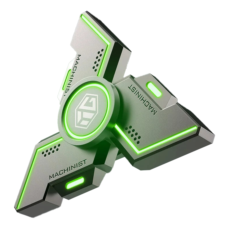 Experience Ultimate Relaxation with the Advanced Smart Luminous Fidget Spinner - Premium Metal Alloy Stress Relief Toy for All Ages!